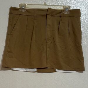 H&M Divided Brown Women's Mini Skirt